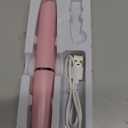 Heated Eyelash Curler - 2 in 1 Clip-Type Electric Lash Curler - 5S Heating - LED Display - 3 Temp Settings - USB Rechargeable - Pink