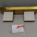 SineRise LED Modern Bathroom Vanity Light Fixtures (2-Light, 15.5-Inch), Brass Modern Acrylic Bathroom Wall Lighting Fixtures Over Mirror (Cool White 6000K) (Brass- Non-dimmable)