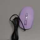 seenda Wired Mouse - USB Computer Mice Wired with RGB Backlit Optical LED Mouse with Attached USB Cord for Laptops Notebooks Chromebook - Purple