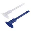 Ultrassist Plastic Vernier Caliper (2pcs), 150 mm Mini Plastic Caliper for School Student, Portable 0-6 Inch Measuring Tools, Sliding Gauge