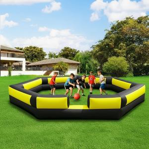 Inflatable Gaga Ball Pit 17FT with Built-in Blower for Teens, Adult