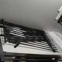 No Pawblems 55.1" Extra Tall Pet Gate for Cat/Dog, 29.9-44.4" Wide Auto Close Tall Cat Gate, NO Drilling Pressure Mounted for Doorways/Hallways, 1.37" Narrow Bar Spacing, Black