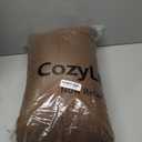 CozyLux Queen Comforter Set Brown - Bed in a Bag Queen Size 7 Pieces, Luxury Soft Bed Set for All Seasons, Bedding Set with Down Alternative Comforter, Sheets, Pillowcases & Shams