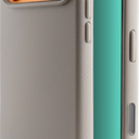TineeOwl for iPhone 17 Pro Magnetic Case, Camera Control Button, Compatible with MagSafe, TPU, Minimalist, Slim/Thin, Grippy - Dune Series (Stone, iPhone 17 Pro)