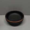 Large Cast Stone Decorative Bowl for Home - Fruit Bowl for Kitchen Counter - Modern Key Bowl for Entryway Table Decor - Hand-Poured Pedestal Bowl for Keys