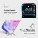 Magnetic for iPhone 17 Pro Case for Women Girls Stylish Colorful Iridescent Phone Case Compatible with Magsafe, Slim Fit Shockproof Protective Cover, Colorful