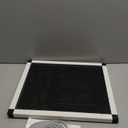 Ventilated Pet Door for Window, Fits 28.5"-32" Width Window, 2-Min Install | Aluminum Frame + Stainless Steel Mesh | Breathable Bug-Proof | Magnetic Closure Window Cat Door, Cat Door for Window Insert (White)