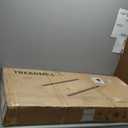 Foldable Treadmill with 10% Incline, Upgrade 3.5HP Low Noise Walking Pad Treadmill with Handle Bar, Trisomy 4 in 1 Portable Under Desk Treadmills for Home/Office, 350Lbs Capacity, APP & Remote Control (10% inlcine black)