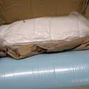 Dual Layer Memory Foam Mattress Topper, King Mattress Pad, 4 Inch