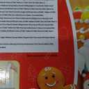 Gingerbread House kit [Set of 2] DIY Gingerbread House, Fun Holiday Activity for Kids, Ease Crafted Grooves Decor Kit of 2 Houses/4 ppl/Fondant/Snowflakes/Candies/Jellies/Beads/Buttons/Tray 30 Pcs Set