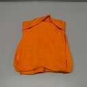 REORIA Butsmooth Women's Square Neck Going Out Crop Tops Double Lined Cute Basic Tank Tops 2026 Clothes (Orange, XXL)