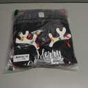 VENTELAN Family Matching Christmas Pajamas Set Holiday Santa Claus Sleepwear Xmas PJS Set for Couples and Kids (Large, Red Plaid)