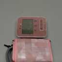Blood Pressure Monitor,Pink Blood Pressure Machine Bp Cuff Automatic Upper Arm with 8.7-16.5 inches Adjustable Automatic High Blood Pressure Cuff for Home Use 2 x 90 Sets Memory (Pink BP Cuff)