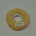 ANWA Adjustable Cat Cone Collar Soft, Cute Cat Donut Collar After Surgery, Kitten Recovery Cones to Stop Licking (Small (under 7 lbs), Orange)
