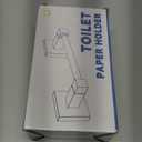 Ruacq Toilet Paper Holder Brushed Nickel Double Post Pivoting Square Tissue Holders Roll Holder Hangers Toilet Paper Stand Stainless Steel and Zinc Alloy Modern Wall Mounted