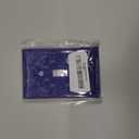 Decorative Light Switch Plate Covers Navy Blue 3D Floral Embossed 1 Gang Light Switch Cover Plate Single Toggle Wall Plate Outlet Covers Faceplate for Bedroom Home Decor
