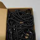 Small Bungee Cords with Hooks Assorted Size of 12 inch, 18 inch,24 inch and 36 inch Length, Marine Grade Dip Coating Metal Hooks Without Sharp End, 1/4 inch Diameter Rubber Bungee Cord