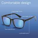 livho Gaming Blue Light Blocking Glasses for Better Sleep, Premium Night Driving, Computer Blockers for Man & Woman