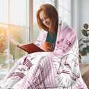 Christian Gifts for Women Blanket 60"x50"- Inspirational Religious Birthday Catholic Spiritual Gifts for Women - Baptism Confirmation Gifts for Girl - Child of God Christian Blankets