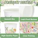 Tanlade 50 Pcs Mahjong Paper Cups Party Supplies Disposable 12oz Funny Mahjong Party Paper Cups for Mah Jong Game Night Decorations Birthday Night Game Club Mahjong-loving Gals Family Play Day