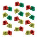 Fruidles Christmas Bells Chocolate, Milk Chocolate Party Bag Fillers, Individually Wrapped Foils, Resealable Bag, Kosher Certified Dairy (1 Pound), Pack Of 2, BBD: 11/02/2026