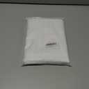 ZJDECOR Buffalo Plaid Kitchen Curtains 24 Inches Length,White Crinkled Not-See-Through Sheer Tier Cafe Curtains,Farmhouse Window Treatment for Living Room Kitchen,Rod Pocket,26" Wx24 L(Pack of 2)