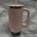 Hydro Flask Travel Tumbler with Handle, Lid and Straw - Insulated Stainless Steel in 40 Oz Trillium
