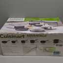 Cuisinart Advantage Nonstick Cookware Set, 11-Piece Pots and Pans Cooking Set with Aluminum Core for Quick and Even Heating, Easy Grip Handles, Dishwasher Safe, 55-11BK (other-size, Black)