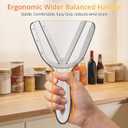 3 x NileHome Jar Opener for Weak Hands, Seniors with Arthritis, Bottle Opener Jar Lid Opener for Arthritic Hands Multifunctional Can Openers for Seniors Get Lids off Easily & Grey
