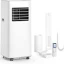 Portable Air Conditioner, 3-in-1 8500 BTU AC Unit with Fan & Dehumidifier Quiet Cooling for Bedroom, Home Office up to 450 sq.ft, Includes Complete Window Mount Kit