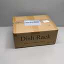 SNTD Large Dish Drying Rack - Expandable (19.3" to 29.4") Dish Rack for Kitchen Counter, Stainless Steel Dish Drainer with Utensil Holder, Pan Holder & Pot Lid Holder, Black