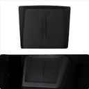 BASENOR Upgrade Center Console Wireless Charger Mat for 2024 2025 Model 3 Highland Silicone Cover Wireless Charging Phone Pad Interior Accessories