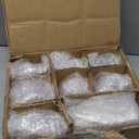 29Pcs Ceramic Christmas Village Set with Tea Light Pine Trees Xmas Street Lamp White Porcelain House Mantle Tabletop Christmas Decoration(Built in LR44)