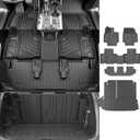 powoq Floor Mat Compatible with 2020-2025 Toyota Highlander Cargo Mat Trunk Liner Cargo Liner Replacement for 2020-2025 Toyota Highlander Accessories