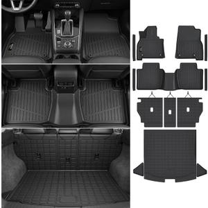 Floor Mats & Cargo Mat with Backrest Mat for Mazda CX-5 2026 (Only Gas)