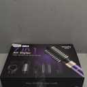 7 in 1 Blow Dryer Brush Set  Hot Air Styler for Fast Drying, Curling, Straightening & Volumizing  Ionic Hair Dryer Brush with 1200W Power  No Heat Damage for All Hair Types  Lilac