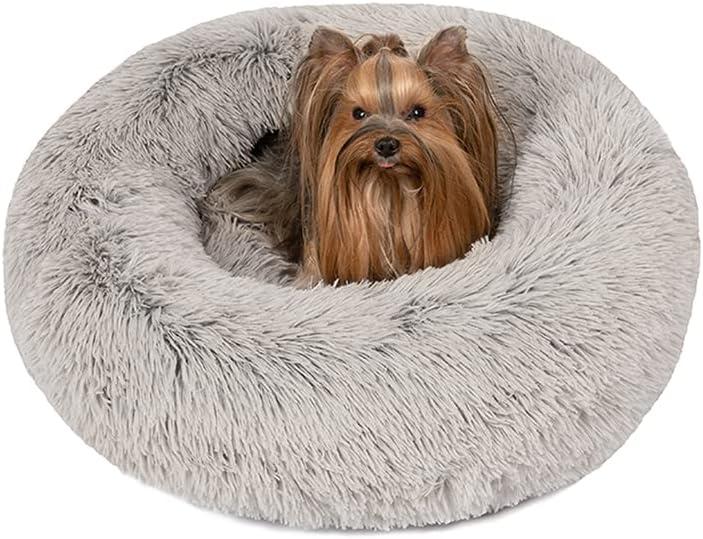 Friends Forever Everyday Faux Fur Donut Bed Size 23 in