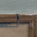 8x12 Picture Frame Rustic Brown, Distressed 12x8 Picture Frame, Pic Hanging Poster Frame, 8 by 12 Gallery Family Portrait Wall Photo Frame Horizontal and Vertical Display for Wall Hanging/Tabletop