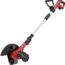Brushless Lawn Edger Compatible with Milwaukee 18v Battery(Tool ONLY), Electric Cordless Edger/Trencher 9 Blade, 3 Position Adjustable Depth, 180Handle, Lightweight with Rear Wheel for Landscaping