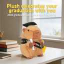 Graduation Decorations 2026 Capybara Plush, 9.05 Inch Class of 2026 Graduation Plush Capybara Stuffed Animal,Cute Graduation Gifts for Kindergarten, High School, and College Graduates(capybara)