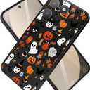 for Motorola Moto G 2026 Case 5G G Play 2025 Minimalist Slim TPU Flexible Protective Cover Ultra-Thin Silicone Cute Protective Case (Halloween Cartoon)