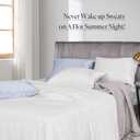 Mommesilk Silk Comforter/Duvet/Quilt, 100% Natural Silk, Cool for Summer Machine Washable, Weight 0.75Kg Queen 86''x90'', White