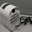Space Heater, Portable Heater for Indoor Use, Small Electric Heaters with Overheat & Tip-Over Protection, Mini Desk Heaters for Office Bedroom Bathroom, Compact & Efficient Heating, White