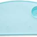 Liddle Bed Shelf Z Bracket with Mint Silicone Top - Modern Innovations Bedside Shelf for Bed - Floating Shelf with Non-Slip Surface for Nightstand Essentials - Easy Install Bedside Organizer, Z Bracket with Mint
