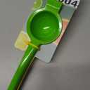 Culinary Elements Metal Lemon and Lime Squeezer: Manual Press, Easy to Use Citrus Juicer, Dishwasher Safe 1 pack,  Lime Green