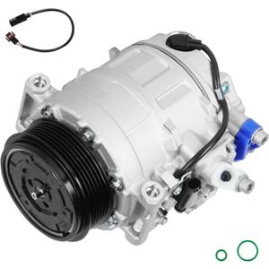 Air Condition AC Compressor with A/C Clutch Compatible with Mercedes-Benz R500/ML500 5.0L 2006-2007, CL500/S500 5.0L 2002-2006, B200 2.0L 2006-2011, C240 2.6L/C320 3.2L 2001-2005 Replace CO 10807JC