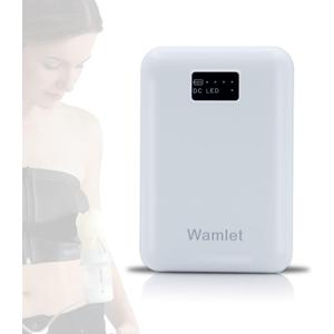 12v Portable Breast Pump Battery and Charger for Medela Sonata,Freestyle,Spectra S1 S2 9Plus and Lactina Hygeia EnJoye