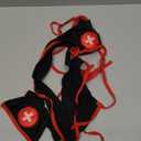 Sexy Nurse Costume Lingerie for Women, 2 Pcs Nurse Lingerie Set With Headband Sexy Halloween Costume Woman 2025 (Large, Black)