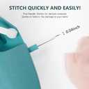 Stitchy Gun for Clothes, [Quick Fix] Handheld Clothing Fixer Stitch Tag Gun - Tagging Gun Quick Adjustment for Cloth, Mini Sewing Micro Tagging Gun, 4000 Fasteners Include