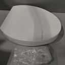 KOHLER 25875-0 Hyten 3" Height, Elevated Soft Close Elongated Toilet Seat, Contoured Seat with Grip-Tight Bumpers, Quick-Attach Hardware, No Slam Toilet Seat, White